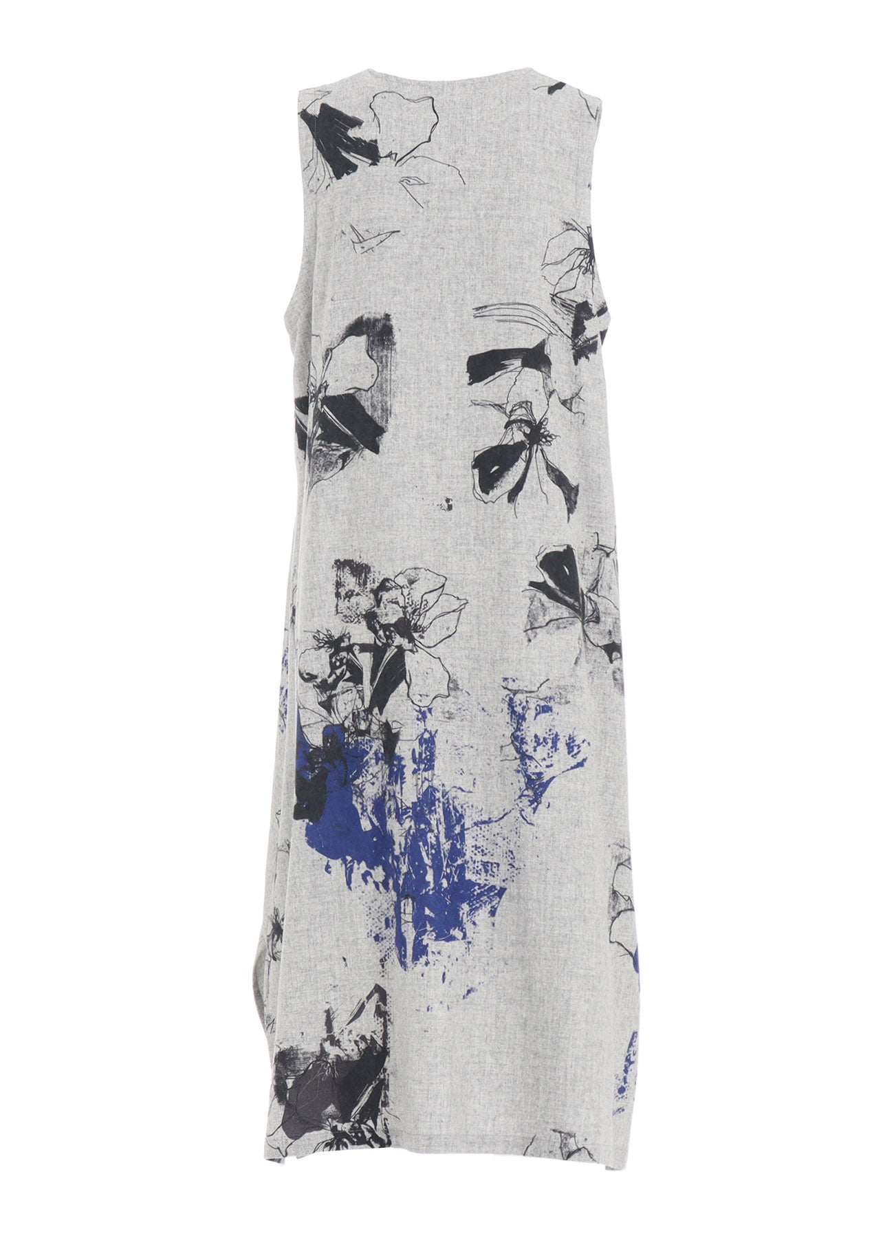 WOOL FLOWER PRINT DRESS