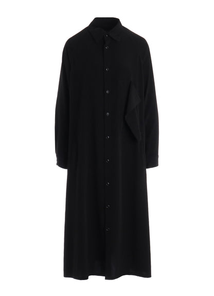 TA/PE CREPE DE CHINE SHIRTS DRESS