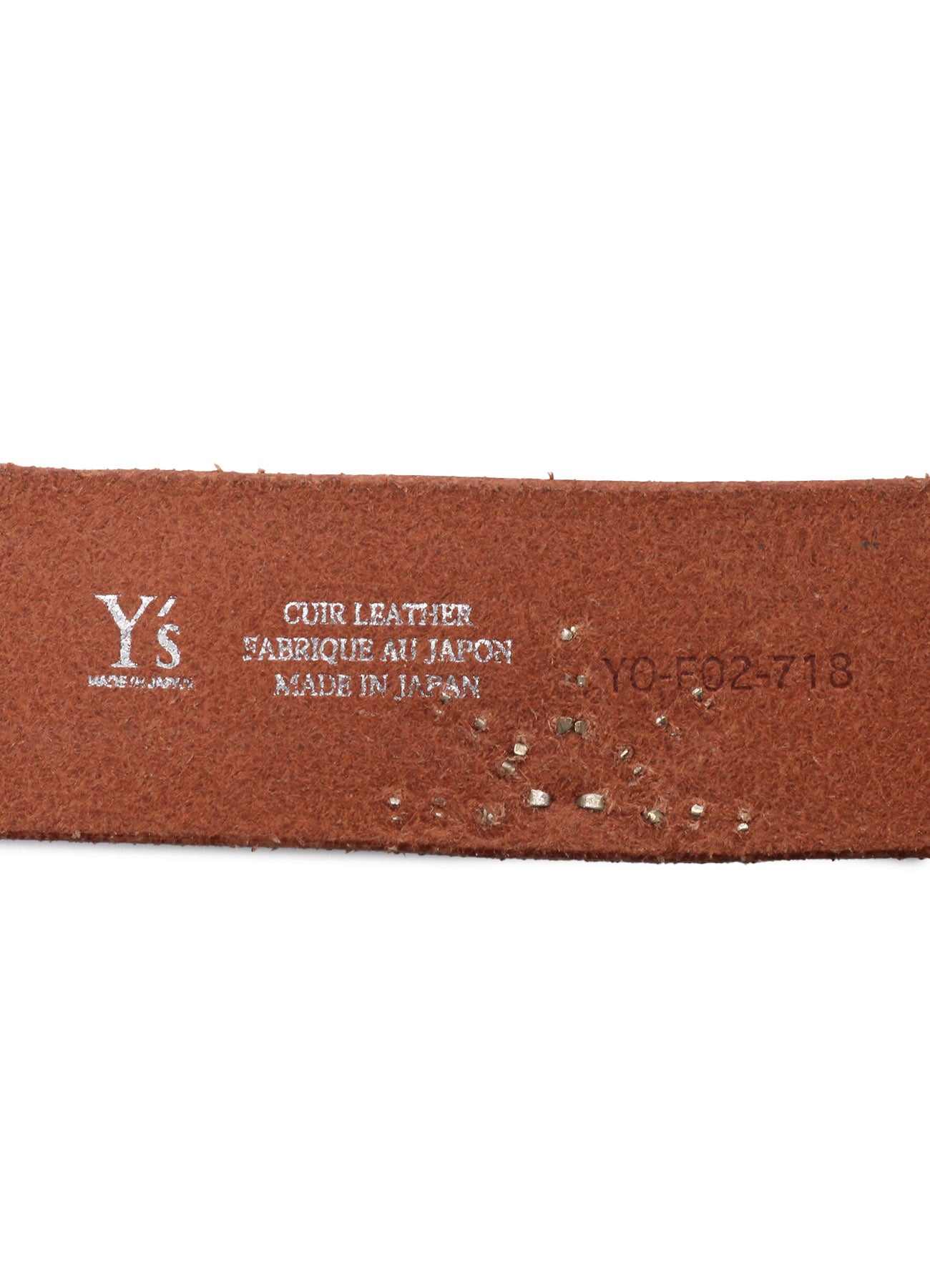 Y's × HTC STUDS BELT – THE SHOP YOHJI YAMAMOTO