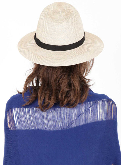 LINEN BRAID FOLDED HAT