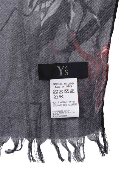 CACTUS FLOWER BIG SCARF