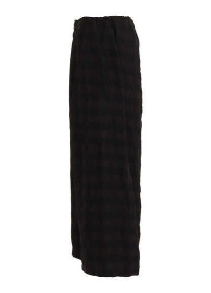 BIG GINGHAM CHECK PANTS