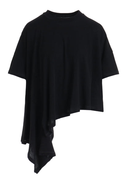 HIGH-TWIST COTTON JERSEY DRAPE T