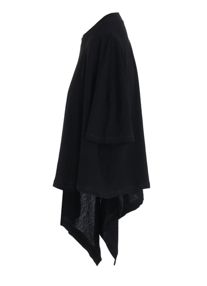 HIGH-TWIST COTTON JERSEY DRAPE T
