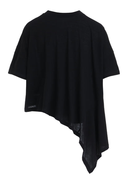 HIGH-TWIST COTTON JERSEY DRAPE T