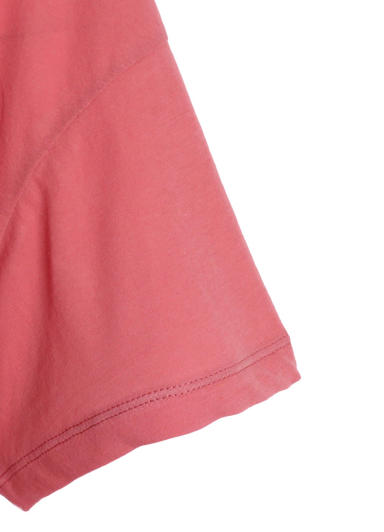 HIGH-TWIST COTTON JERSEY GATHERED T