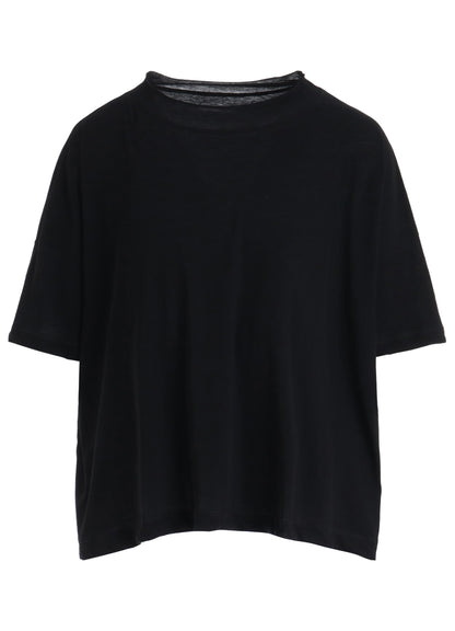 HIGH-TWIST COTTON JERSEY SHORT SLEEVE T