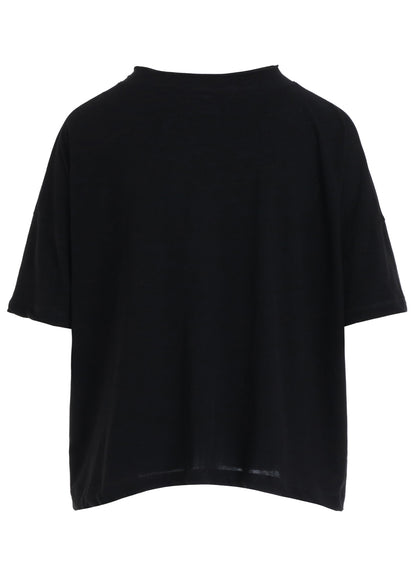 HIGH-TWIST COTTON JERSEY SHORT SLEEVE T