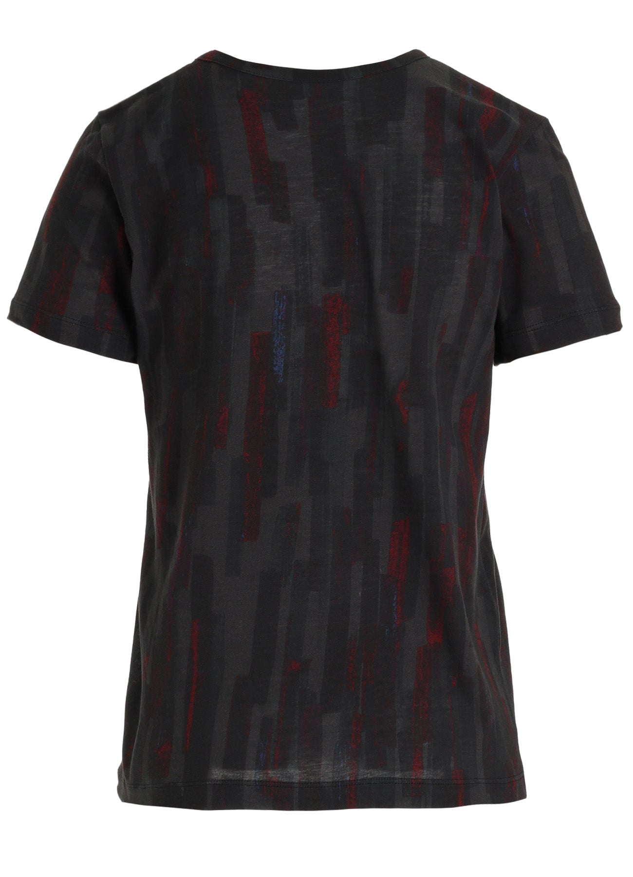 COTTON BRUSH STROKE SHORT SLEEVE T