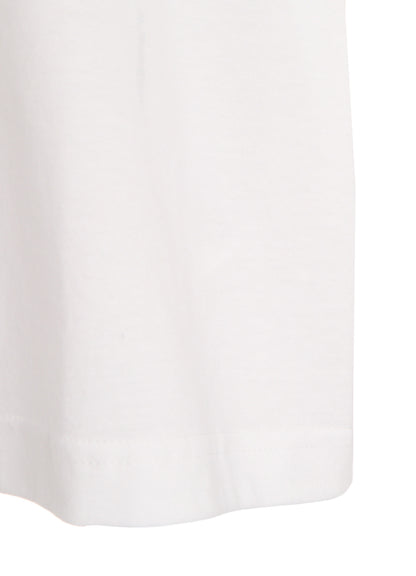 TROMPE L'OEIL HALF SLEEVE CROPPED TEE