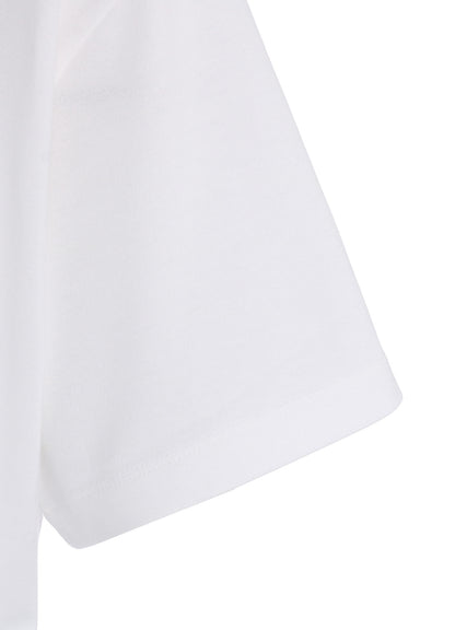 CACTUS FLOWER PRINT HALF SLEEVE T
