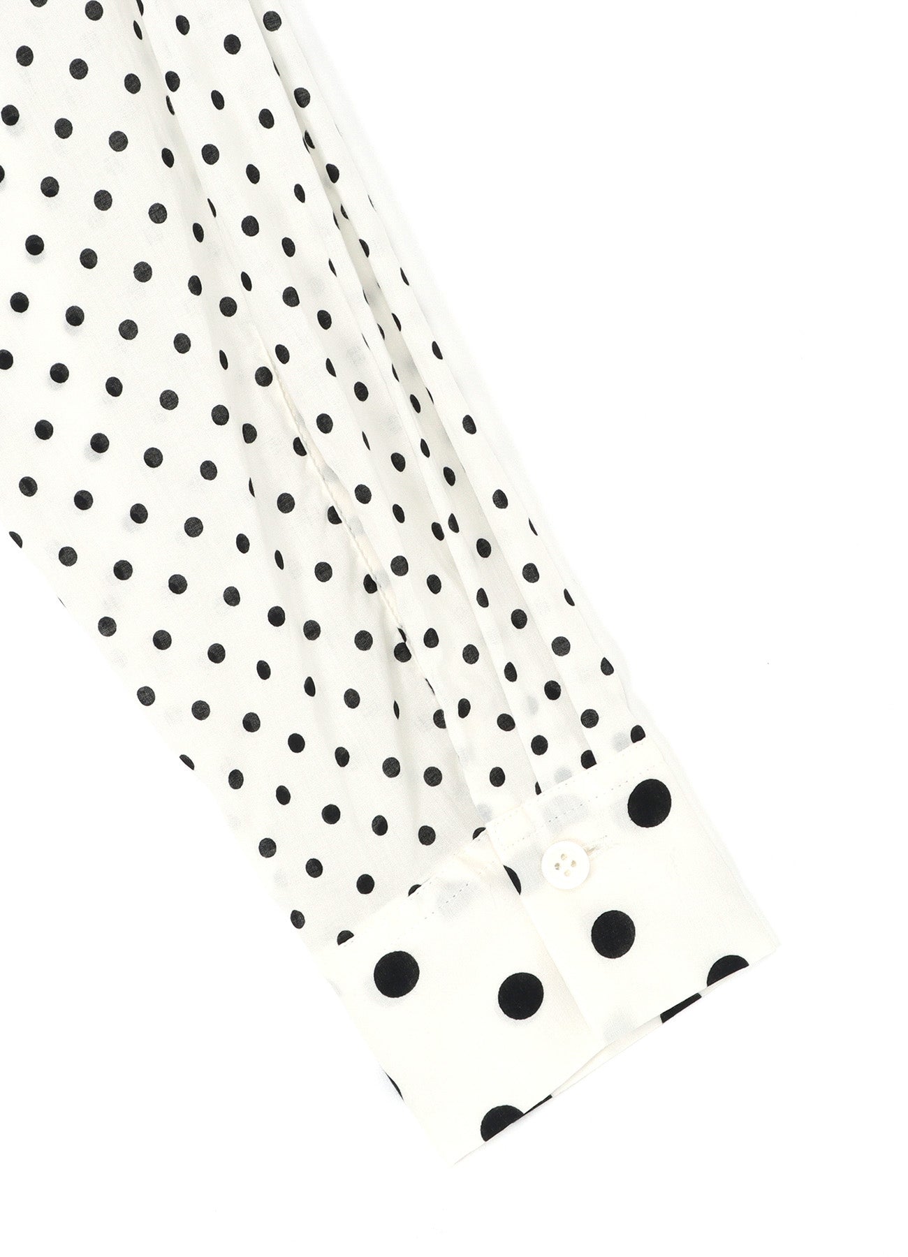 60/- COTTON LAWN DOT PRINT SQUARE COLLAR SHIRT