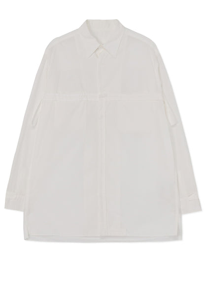 [Y's-Black Name]COTTON TAPE FLAP POCKET SHIRT