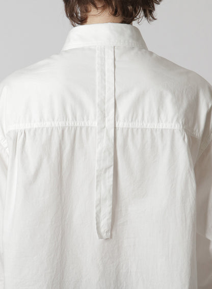 [Y's-Black Name]COTTON TAPE FLAP POCKET SHIRT