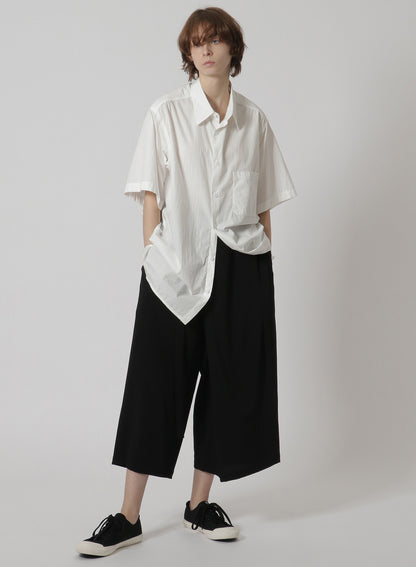 [Y's-Black Name]COTTON STANDARD SHORT SLEEVE SHIRT