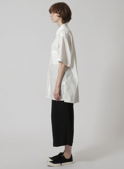 [Y's-Black Name]COTTON STANDARD SHORT SLEEVE SHIRT