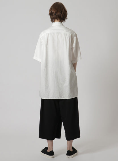 [Y's-Black Name]COTTON STANDARD SHORT SLEEVE SHIRT