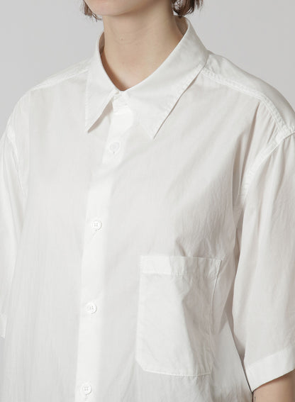 [Y's-Black Name]COTTON STANDARD SHORT SLEEVE SHIRT