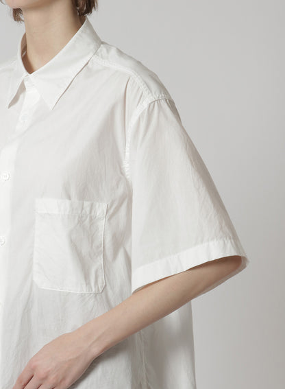 [Y's-Black Name]COTTON STANDARD SHORT SLEEVE SHIRT