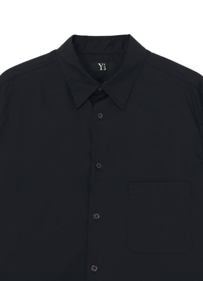 [Y's-Black Name]COTTON STANDARD SHORT SLEEVE SHIRT