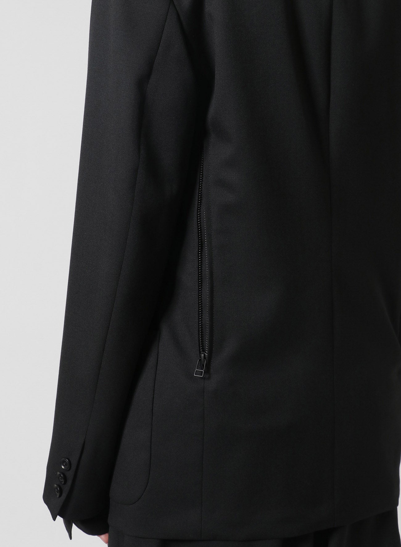 Y's-Black Name]WOOL GABARDINE REVERSED LINING JACKET – THE SHOP YOHJI  YAMAMOTO