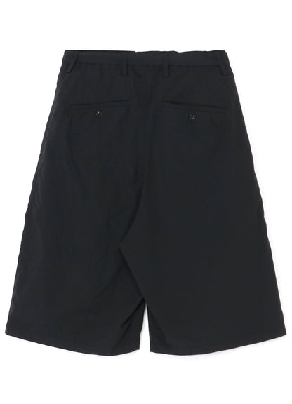 TYPEWRITER POLYESTER MILITARY-STYLE SHORTS