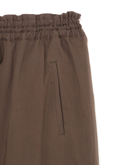 DRAWSTRING PANTS WITH DOUBLE LEFT LEG