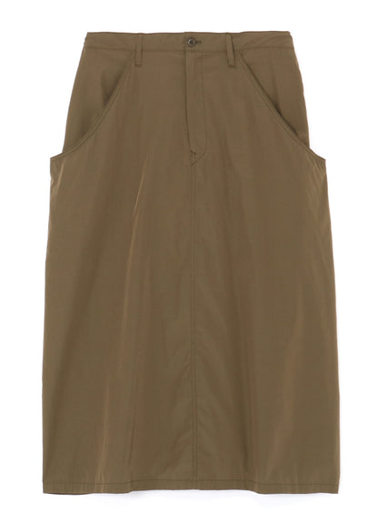 PLEATED SKIRT WITH JUMBO POCKETS