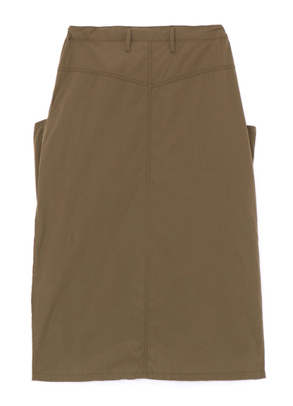 PLEATED SKIRT WITH JUMBO POCKETS