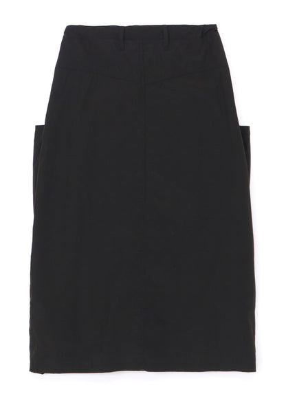 PLEATED SKIRT WITH JUMBO POCKETS