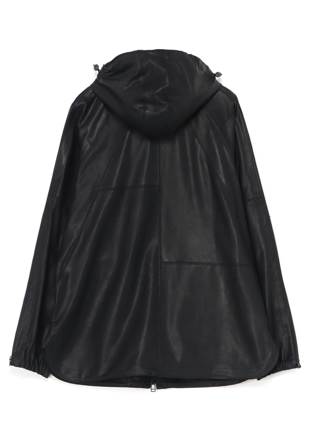 [Y's-Black Name]GOAT DOUBLE FACE ZIP UP RAGLAN SLEEVE BLOUSON