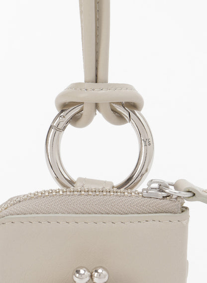 CLASP DETAIL MINI PURSE WITH STRAP