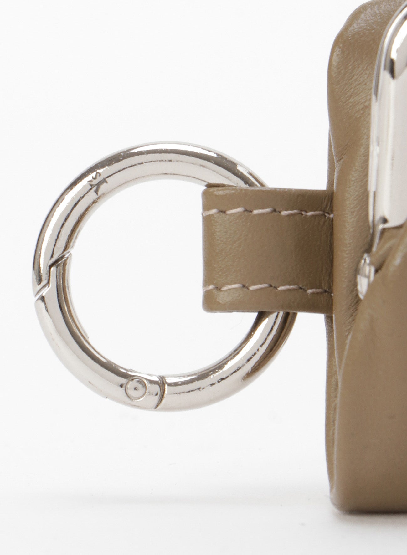 METAL RING DETAIL MINI CLASP PURSE