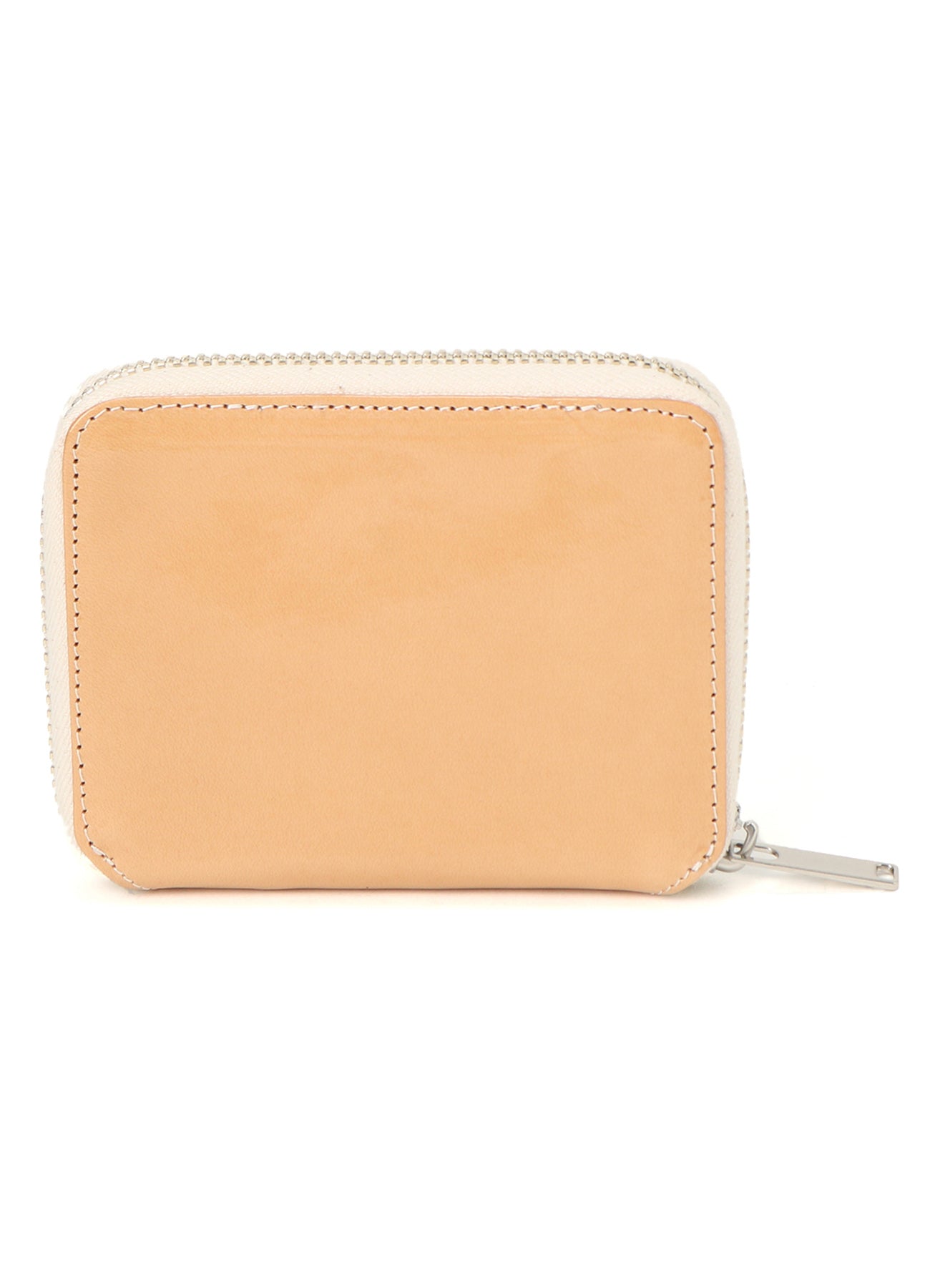 TANNED/ENAMEL-COATED LEATHER WALLET