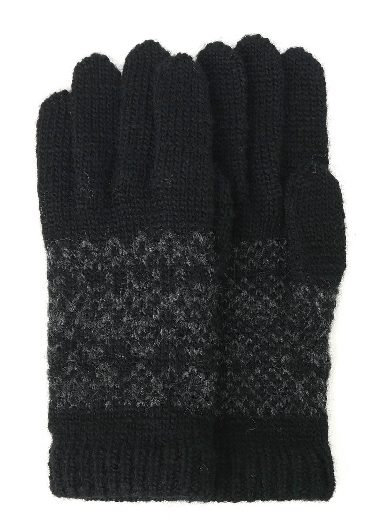 FAIR ISLE PATTERN GLOVES