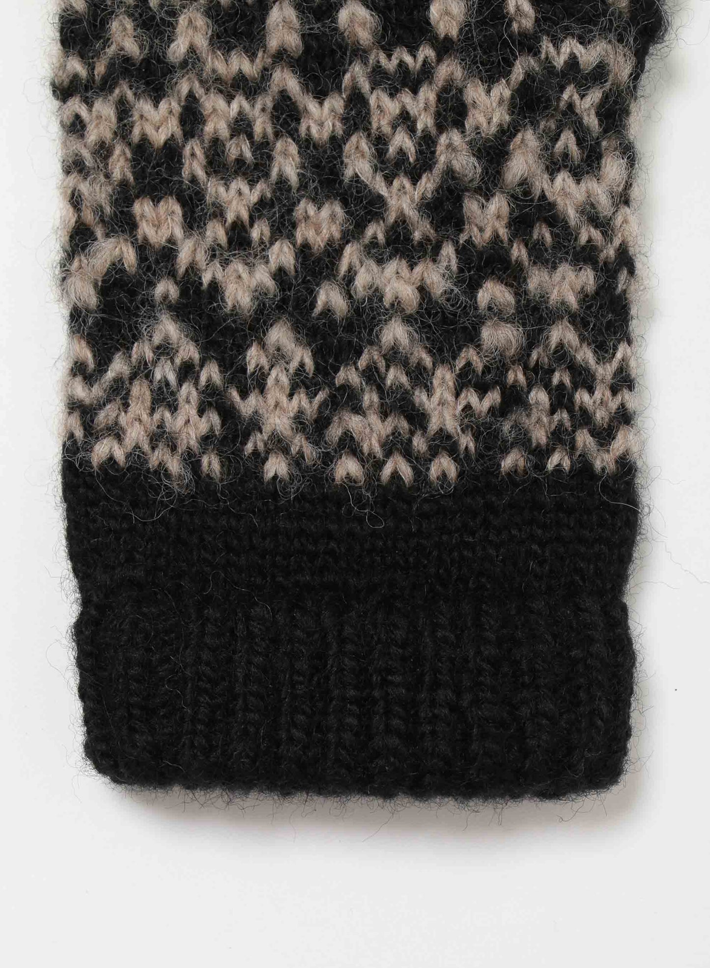 FAIR ISLE PATTERN GLOVES