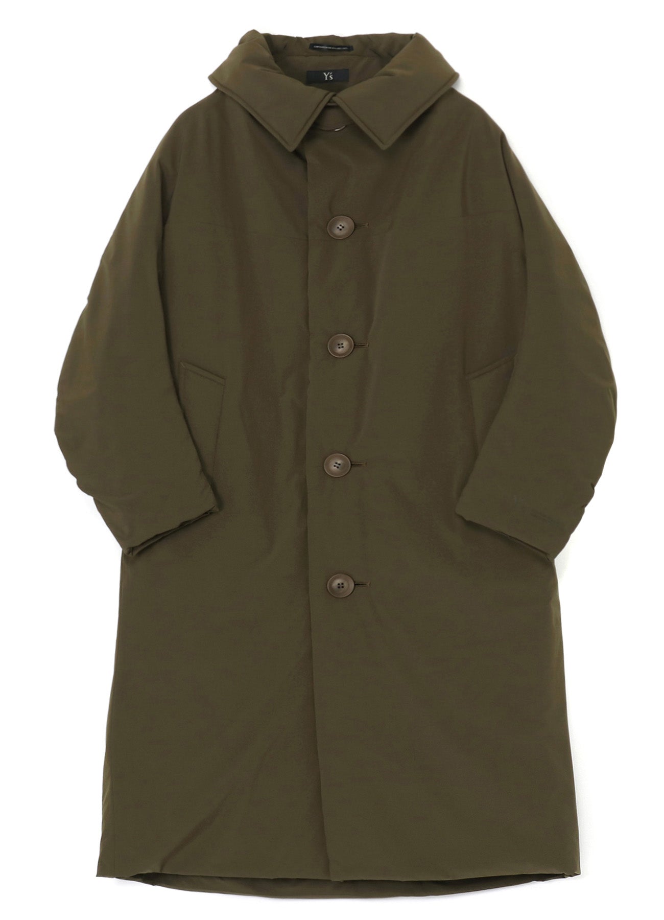 TYPEWRITER POLYESTER CAPE COAT