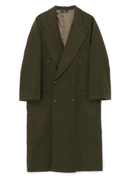 STRETCHY MOLESKIN TAILORED COAT