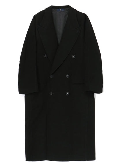 STRETCHY MOLESKIN TAILORED COAT