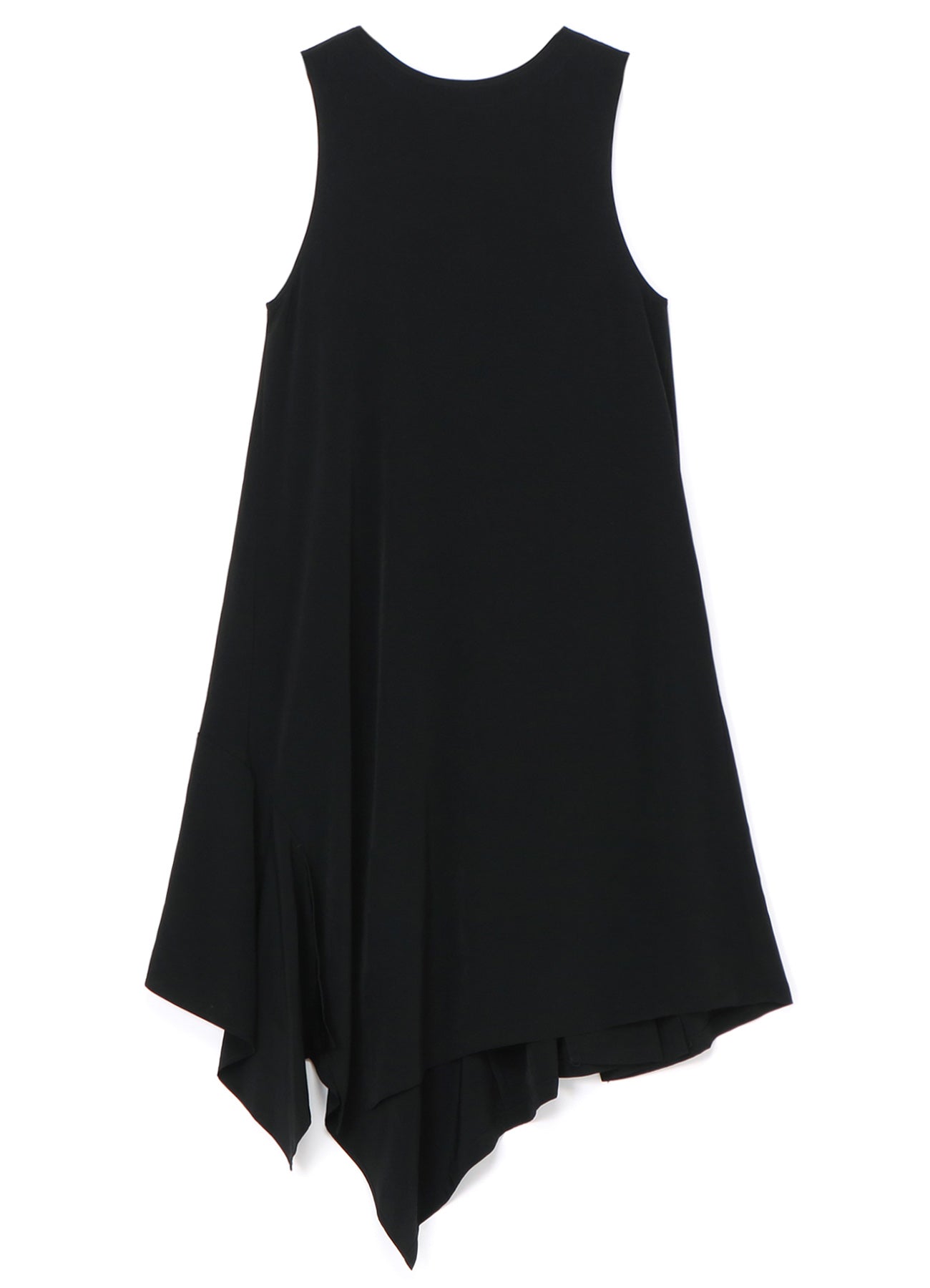 CREPE de CHINE DRESS WITH DIAGONAL BUTTONS