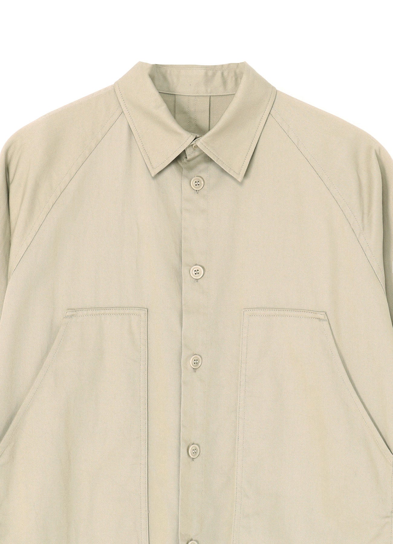 YOHJI YAMAMOTO LINEN NO COLLAR JKT 未着用 LINEN COTTON CANVAS RANDOM CHECK DYE NO COLLAR JACKET – THE