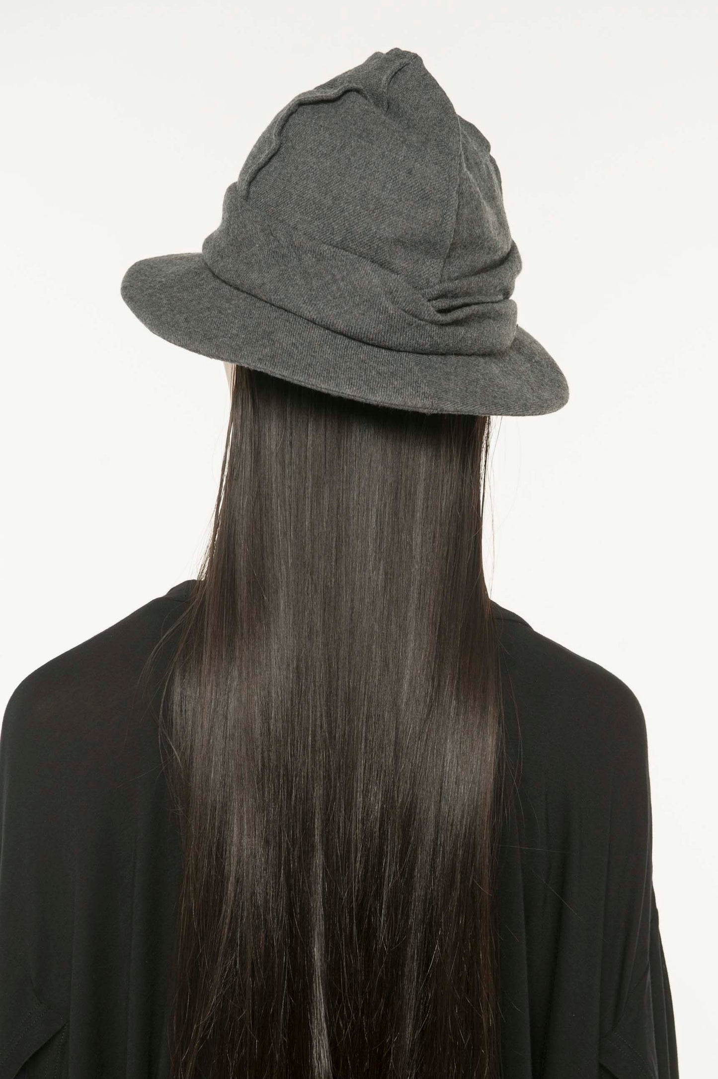 Wool Gauze Twill 4-Sided Hat