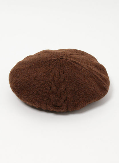 KNITTED LAMBSWOOL BERET