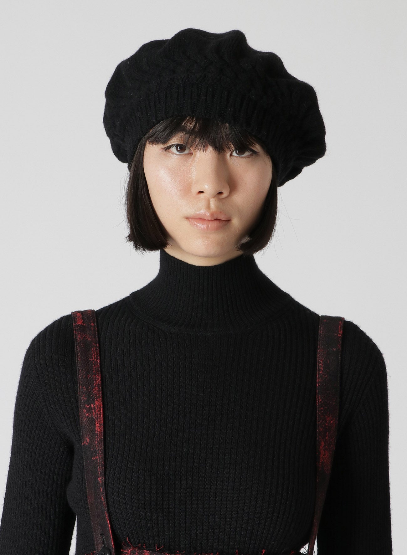 KNITTED LAMBSWOOL BERET