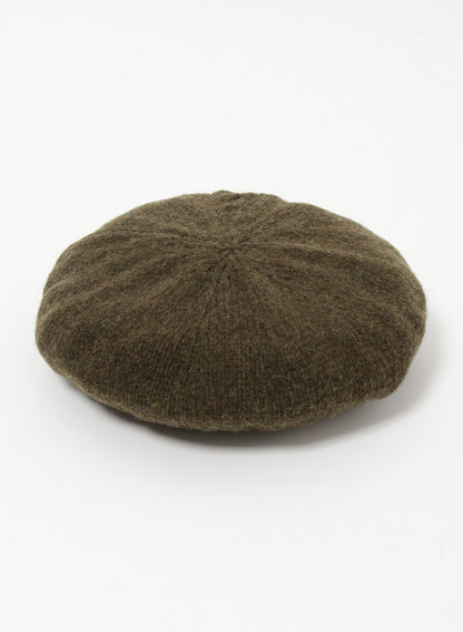 KNITTED LAMBSWOOL BERET