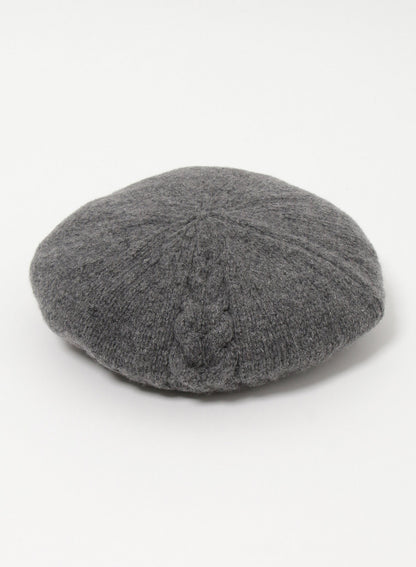 KNITTED LAMBSWOOL BERET