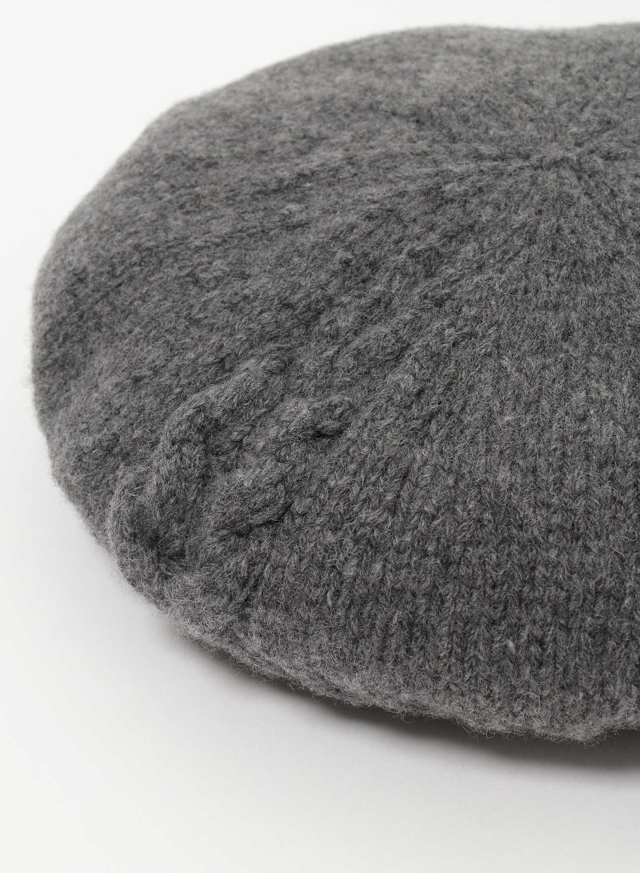 KNITTED LAMBSWOOL BERET