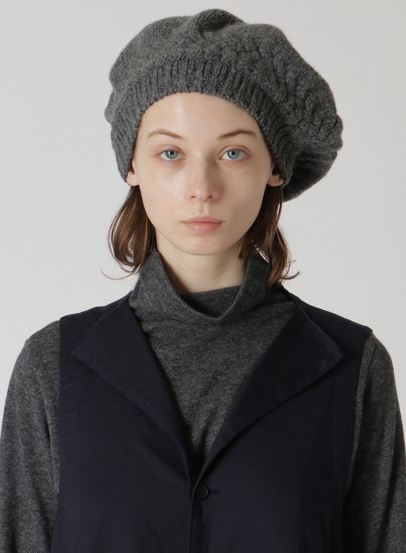 KNITTED LAMBSWOOL BERET