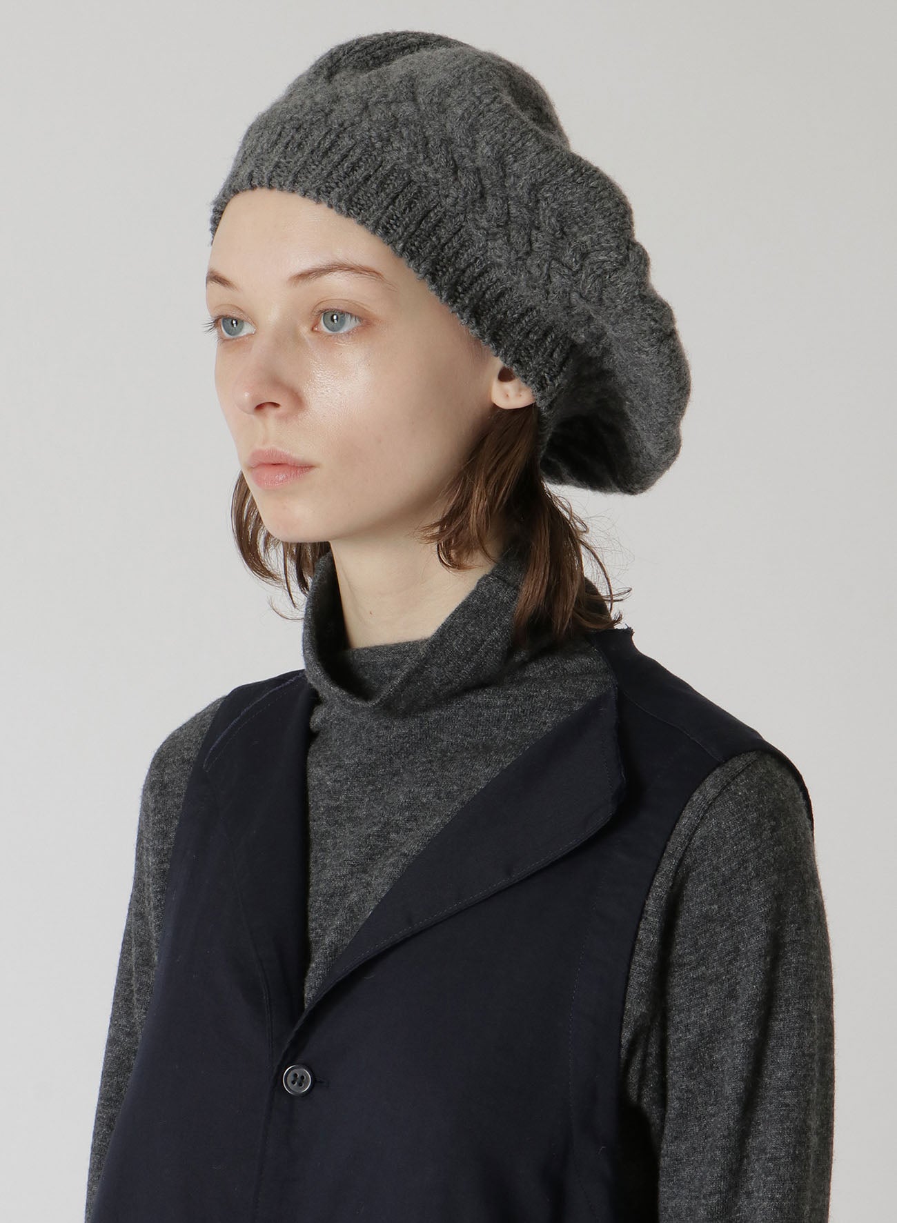 KNITTED LAMBSWOOL BERET