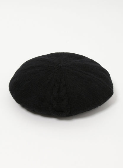 KNITTED LAMBSWOOL BERET